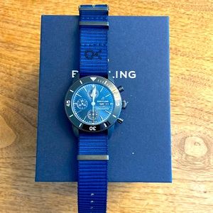 Breitling 1884 Navy Band Watch